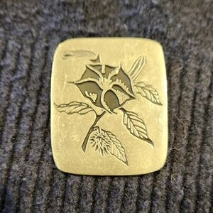 Urban fetish silver brooch